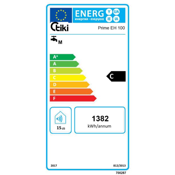 ELEKTRIČNI GRELNIK VODE TIKI PRIME EH 100