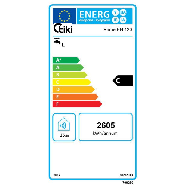 ELEKTRIČNI GRELNIK VODE TIKI PRIME EH 120