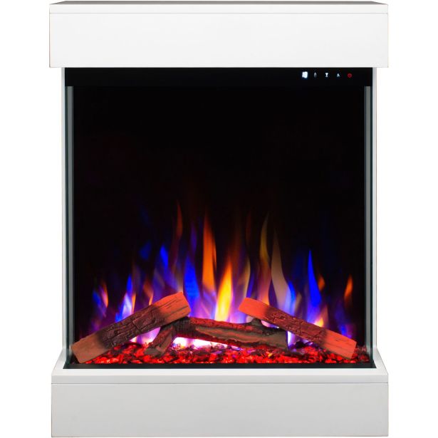ELEKTRIČNI KAMIN AFLAMO DAME BEL
