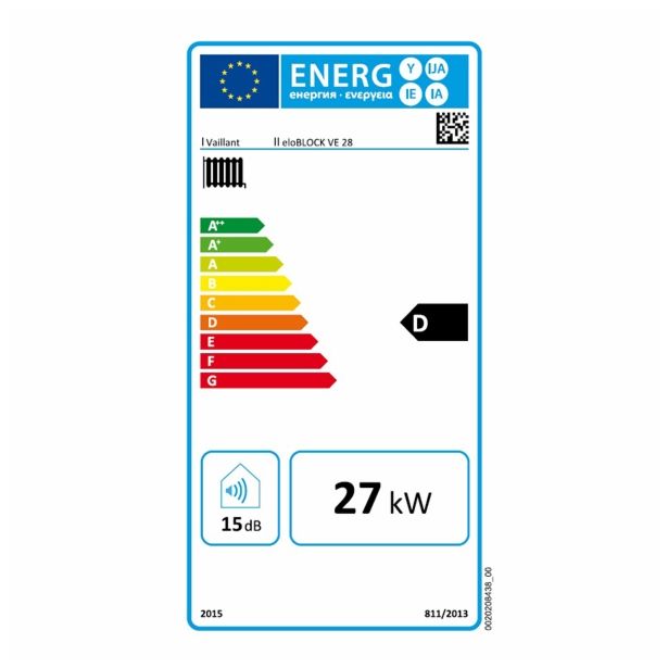 ELEKTRIČNI KOTEL VAILLANT ELOBLOCK VE 28 STENSKI, 28 KW