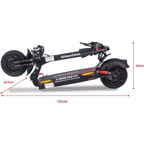 ELEKTRIČNI SKIRO URBANGLIDE E-CROSS MAX (2X800W)