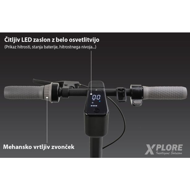 ELEKTRIČNI SKIRO XPLORE XP9764 ČRNA