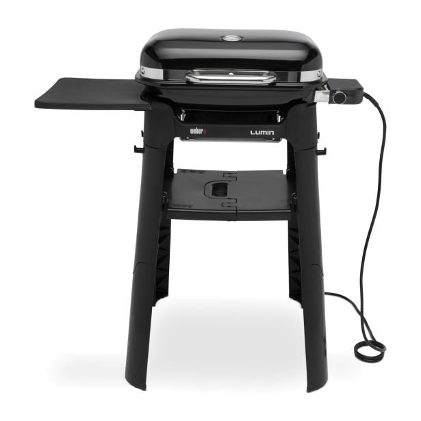 ELEKTRIČNI ŽAR WEBER LUMIN COMPACT S STOJALOM ČRN