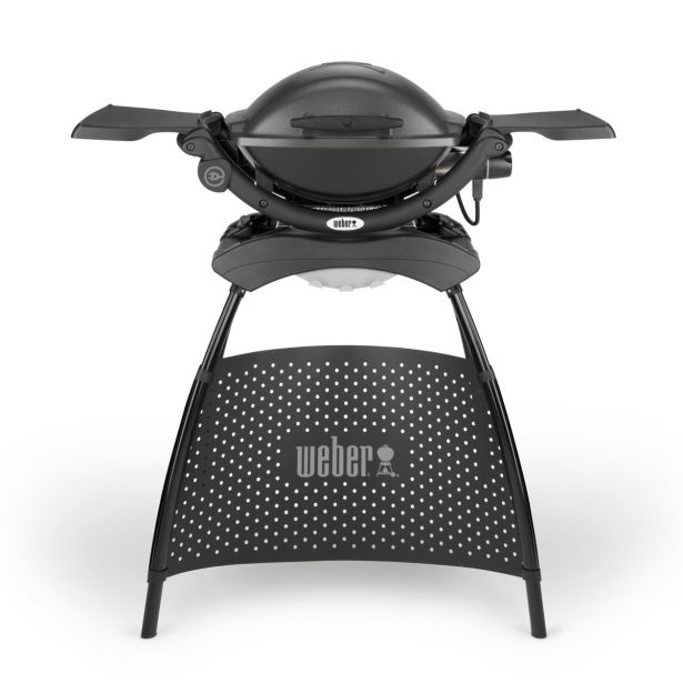 ELEKTRIČNI ŽAR WEBER WEBER Q 1400 STOJEČ, TEMNO SIV
