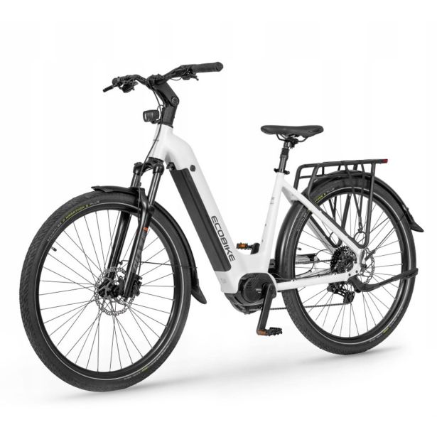 ELEKTRIČNO KOLO ECOBIKE LX300 900WH, M-17", WHITE