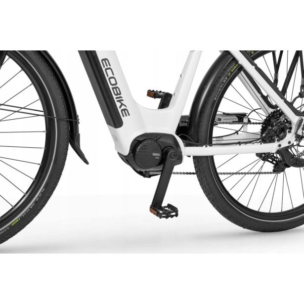 ELEKTRIČNO KOLO ECOBIKE LX300 900WH, M-17", WHITE