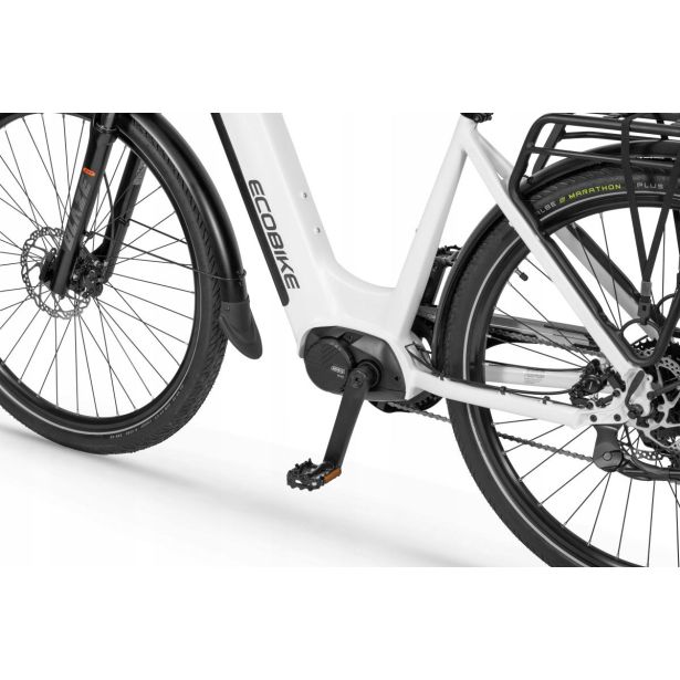 ELEKTRIČNO KOLO ECOBIKE LX300 900WH, M-17", WHITE