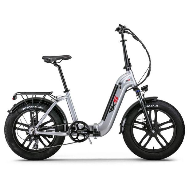 ELEKTRIČNO KOLO RKS FATBIKE RV-10 ANTRACITNO SREBRN