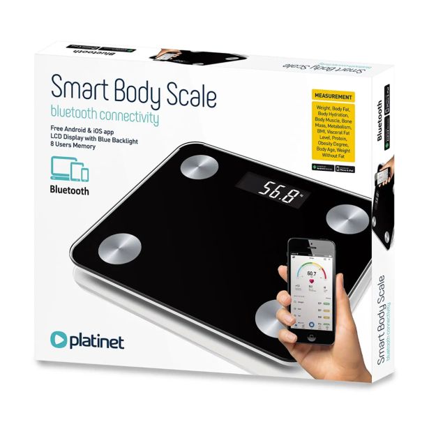 OSEBNA TEHTNICA PLATINET PBSBTB BLUETOOTH PAMETNA ČRNA
