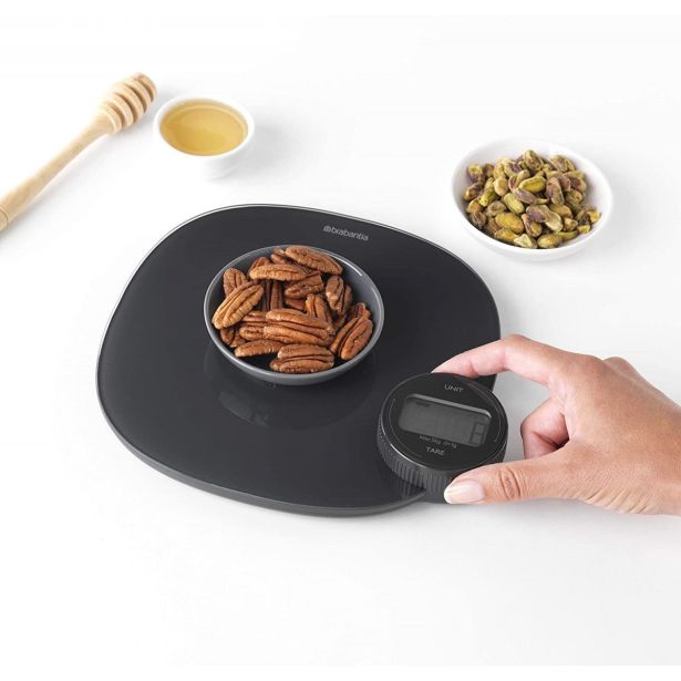 ELEKTRONSKA TEHTNICA BRABANTIA TASTY+, 122880 TEMNO SIVA