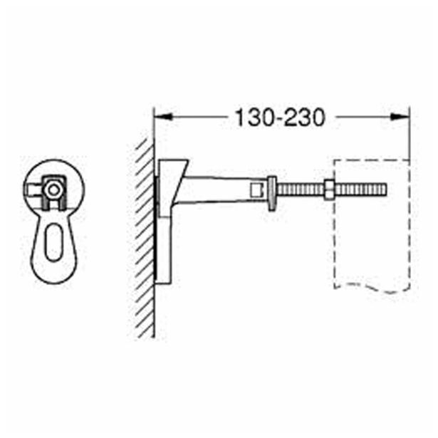 SPLAKOVALNIK, PODOMETNI GROHE RAPID SL SET 3 V 1 SUHA VGRADNJA