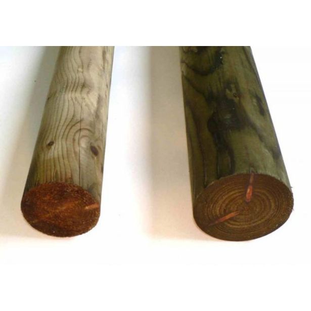 ELEMENT VRTNIH OGRAJ OKROGLICA FI 14X300 CM SMREKA