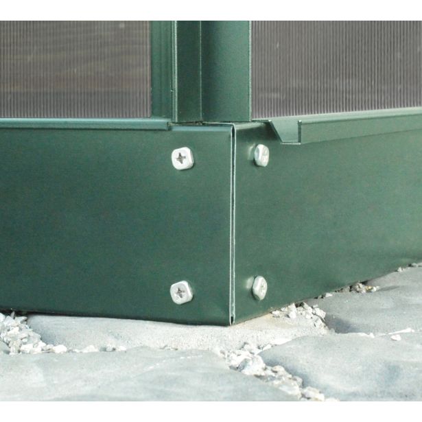 ELEMENT ZA RASTLINJAK VITAVIA JEKLENI OKVIR TEMELJ 3800 12.5CM. SMARAGDNA