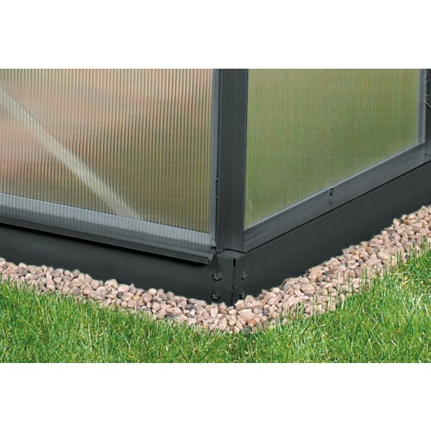 ELEMENT ZA RASTLINJAK VITAVIA JEKLENI OKVIR TEMELJ 7800 6CM. ANTRACITNA