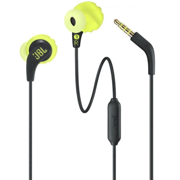 SLUŠALKE JBL ENDURANCE RUN ČRNOZELENE
