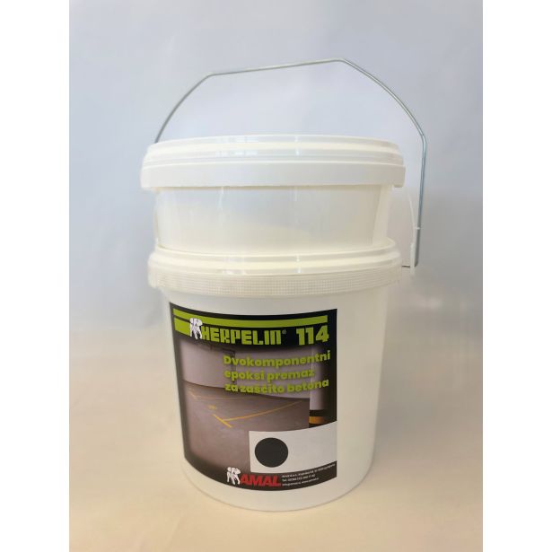 EPOKSIDNI PREMAZ AMAL HERPELIN 114 RAL 7016 5KG 2K - ANTRACIT