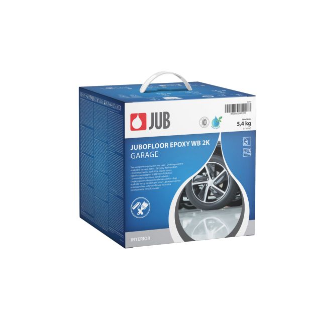 EPOKSIDNI PREMAZ JUB JUBOFLOOR GARAGE WB 2K 5.4KG RAL.: 7032 SV. SIVA