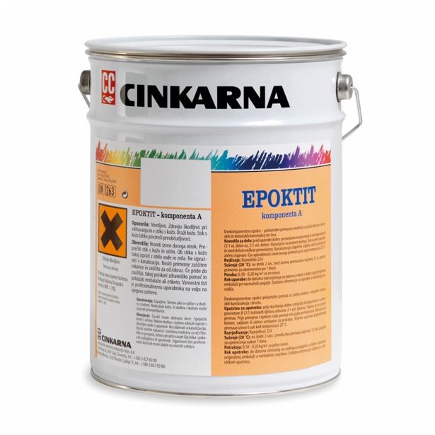 EPOKSIDNI PREMAZ CINKARNA EPOKTIT C 90 ČRN KOMP. A 3.75 KG