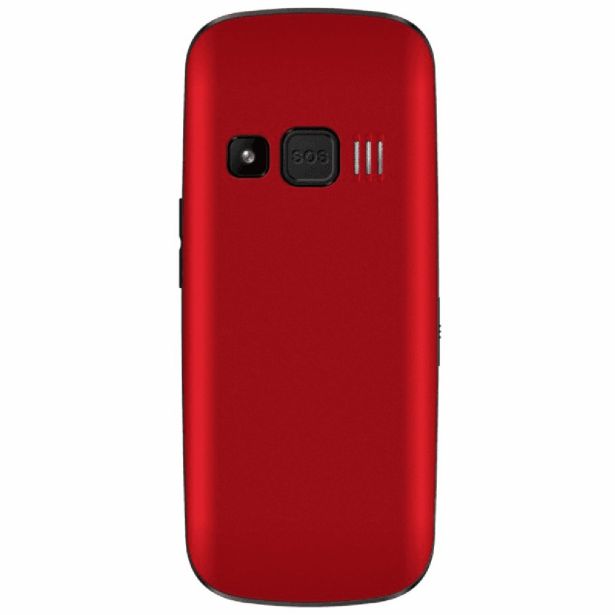 EVOLVEO EASYPHONE EG TELEFON NA TIPKE ZA STAREJŠE Z GPS SLEDILNIKOM - RDEČ