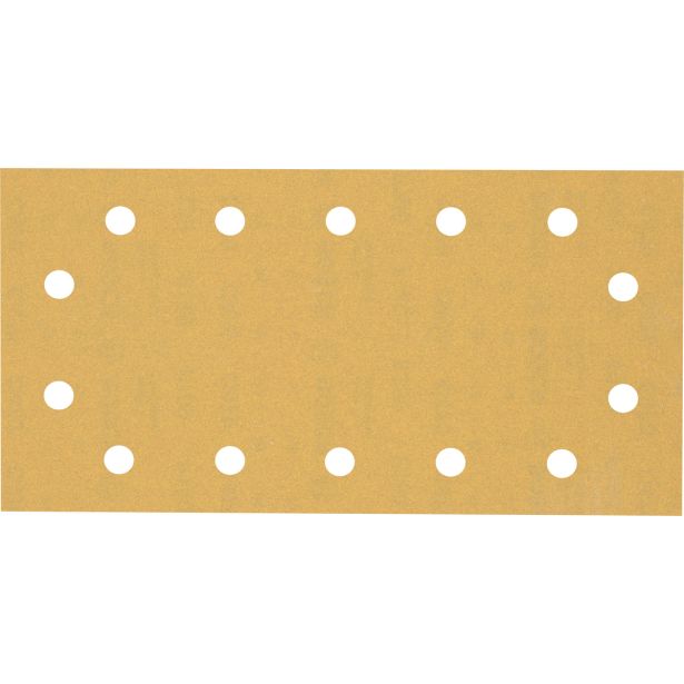 EXPERT C470 BRUSNI PAPIR S 14 LUKNJAMI ZA EKSCENTRIČNE BRUSILNIKE, 115 X 230 MM, G 180, 10 KOSOV
