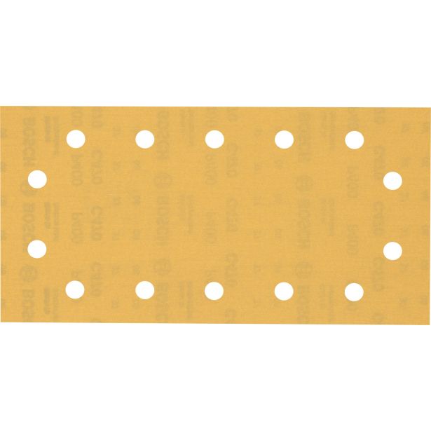 EXPERT C470 BRUSNI PAPIR S 14 LUKNJAMI ZA EKSCENTRIČNE BRUSILNIKE, 115 X 230 MM, G 400, 50 KOSOV