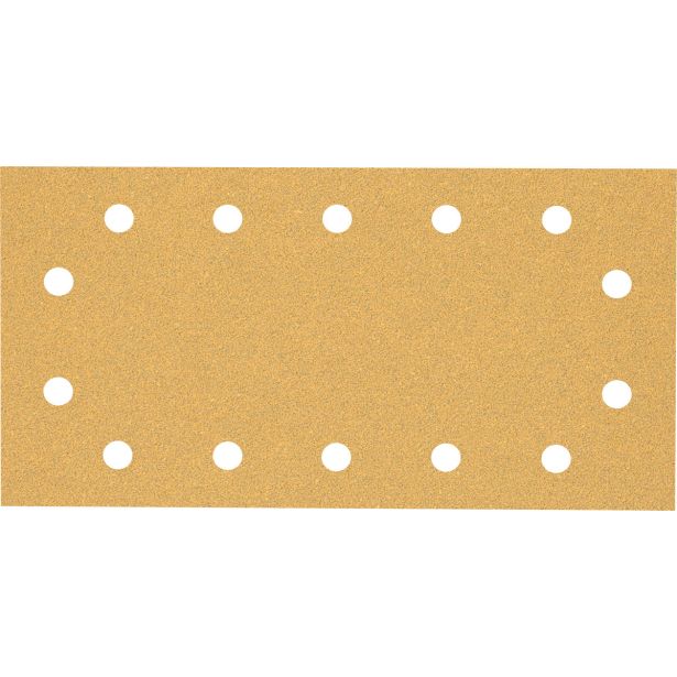 EXPERT C470 BRUSNI PAPIR S 14 LUKNJAMI ZA EKSCENTRIČNE BRUSILNIKE, 115 X 230 MM, G 60, 50 KOSOV