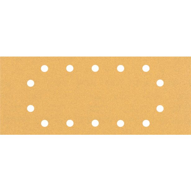 EXPERT C470 BRUSNI PAPIR S 14 LUKNJAMI ZA EKSCENTRIČNE BRUSILNIKE, 115 X 280 MM, G 100, 10 KOSOV