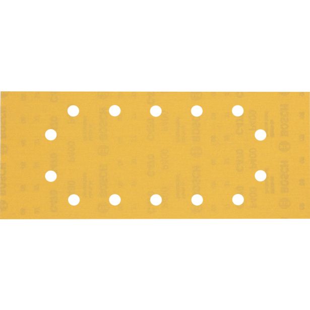 EXPERT C470 BRUSNI PAPIR S 14 LUKNJAMI ZA EKSCENTRIČNE BRUSILNIKE, 115 X 280 MM, G 400, 10 KOSOV