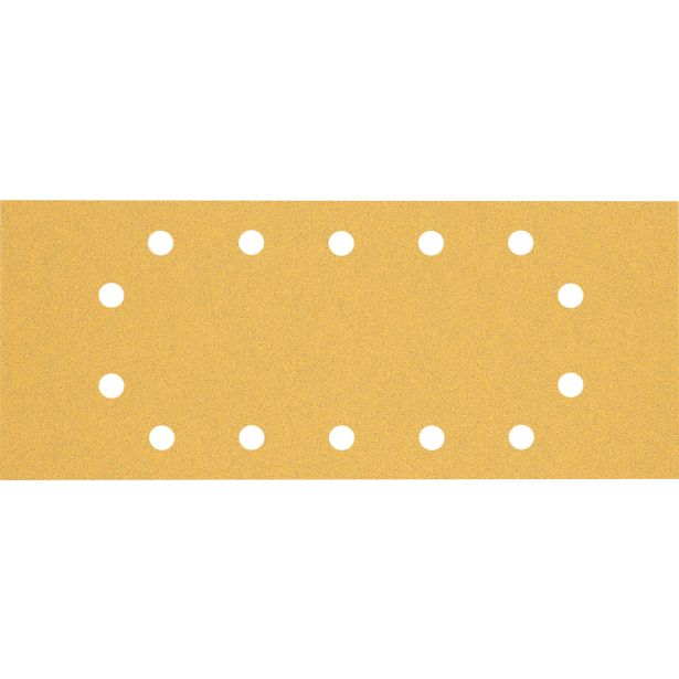 EXPERT C470 BRUSNI PAPIR S 14 LUKNJAMI ZA EKSCENTRIČNE BRUSILNIKE, 115 X 280 MM, G 80, 10 KOSOV