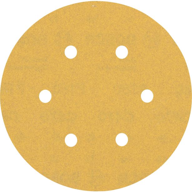 EXPERT C470 BRUSNI PAPIR S 6 LUKNJAMI ZA EKSCENTRIČNE BRUSILNIKE, 150 MM, G 180, 50 KOSOV