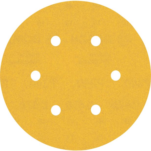 EXPERT C470 BRUSNI PAPIR S 6 LUKNJAMI ZA EKSCENTRIČNE BRUSILNIKE, 150 MM, G 240, 50 KOSOV