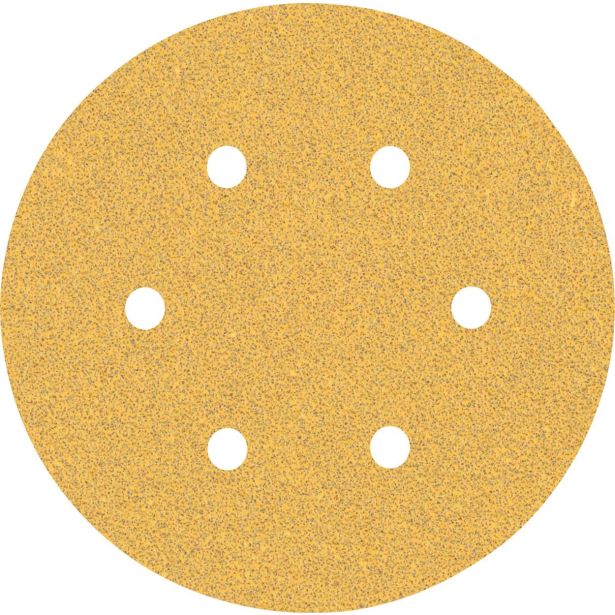 EXPERT C470 BRUSNI PAPIR S 6 LUKNJAMI ZA EKSCENTRIČNE BRUSILNIKE, 150 MM, G 60, 50 KOSOV