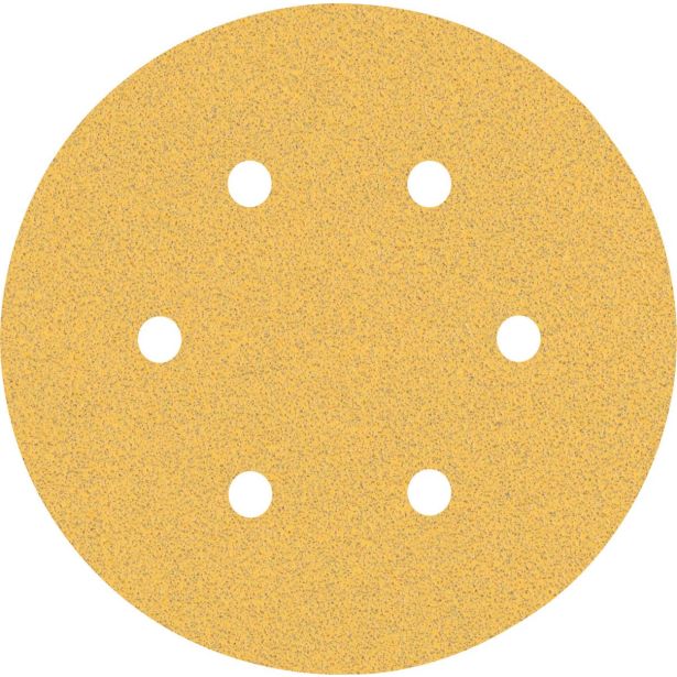 EXPERT C470 BRUSNI PAPIR S 6 LUKNJAMI ZA EKSCENTRIČNE BRUSILNIKE, 150 MM, G 80, 50 KOSOV