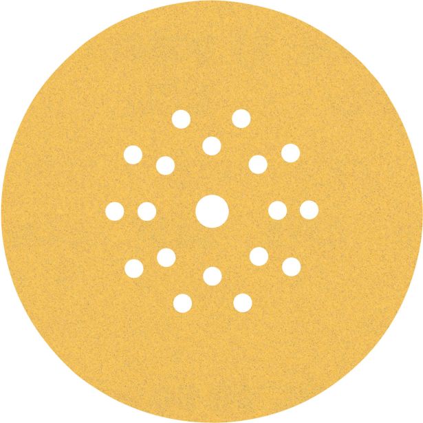 EXPERT C470 BRUSNI PAPIR Z 19 LUKNJAMI ZA BRUSILNIKE ZA ZIDOVE IZ MAVČNIH PLOŠČ, 225 MM, G 120, 25 KOSOV