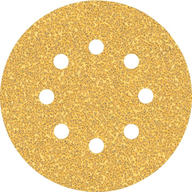EXPERT C470 BRUSNI PAPIR Z 8 LUKNJAMI ZA EKSCENTRIČNE BRUSILNIKE, 125 MM, G 40, 50 KOSOV