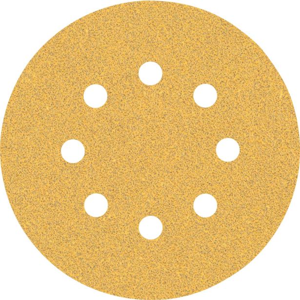 EXPERT C470 BRUSNI PAPIR Z 8 LUKNJAMI ZA EKSCENTRIČNE BRUSILNIKE, 125 MM, G 60, 50 KOSOV