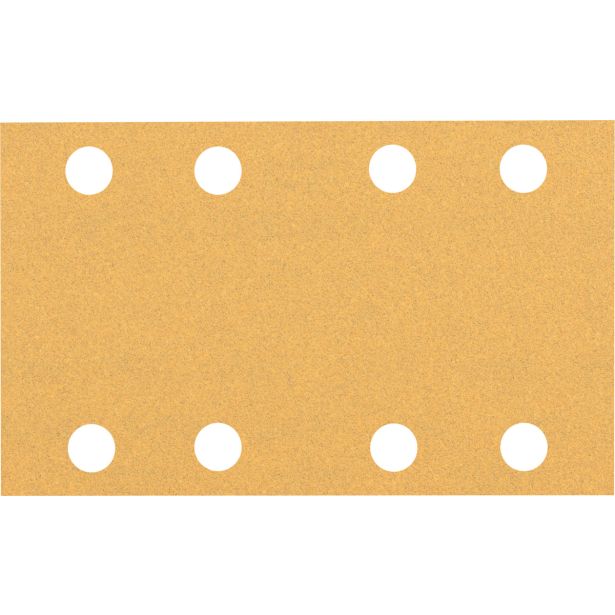 EXPERT C470 BRUSNI PAPIR Z 8 LUKNJAMI ZA EKSCENTRIČNE BRUSILNIKE, 80 X 133 MM, G 100, 10 KOSOV