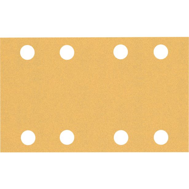 EXPERT C470 BRUSNI PAPIR Z 8 LUKNJAMI ZA EKSCENTRIČNE BRUSILNIKE, 80 X 133 MM, G 120, 10 KOSOV