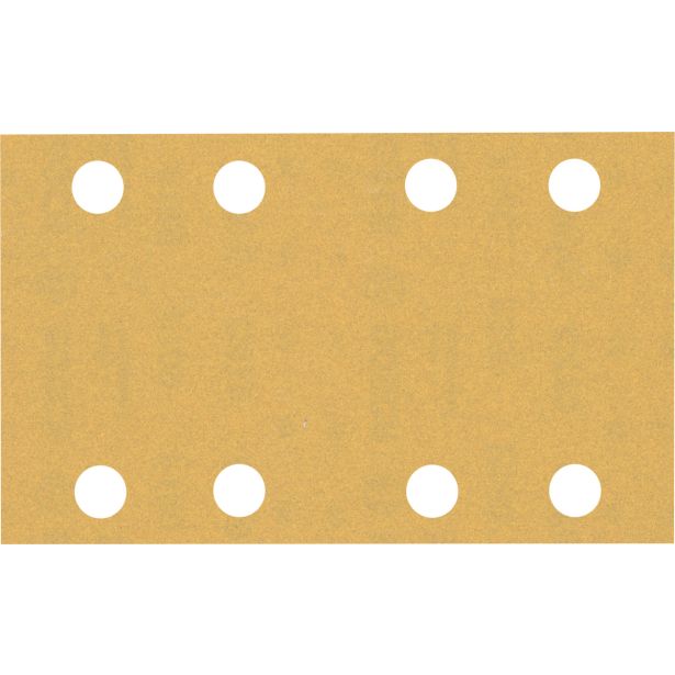 EXPERT C470 BRUSNI PAPIR Z 8 LUKNJAMI ZA EKSCENTRIČNE BRUSILNIKE, 80 X 133 MM, G 180, 10 KOSOV