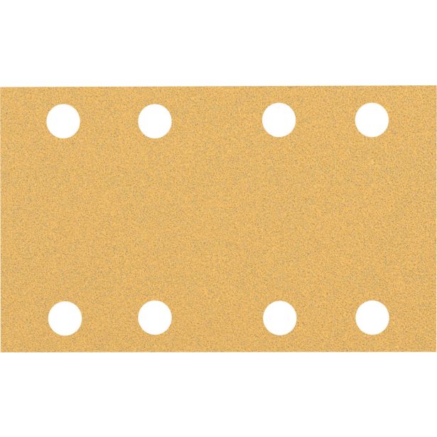 EXPERT C470 BRUSNI PAPIR Z 8 LUKNJAMI ZA EKSCENTRIČNE BRUSILNIKE, 80 X 133 MM, G 80, 10 KOSOV