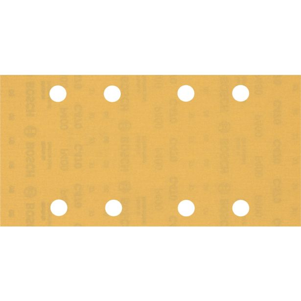 EXPERT C470 BRUSNI PAPIR Z 8 LUKNJAMI ZA EKSCENTRIČNE BRUSILNIKE, 93 X 186 MM, G 400, 50 KOSOV