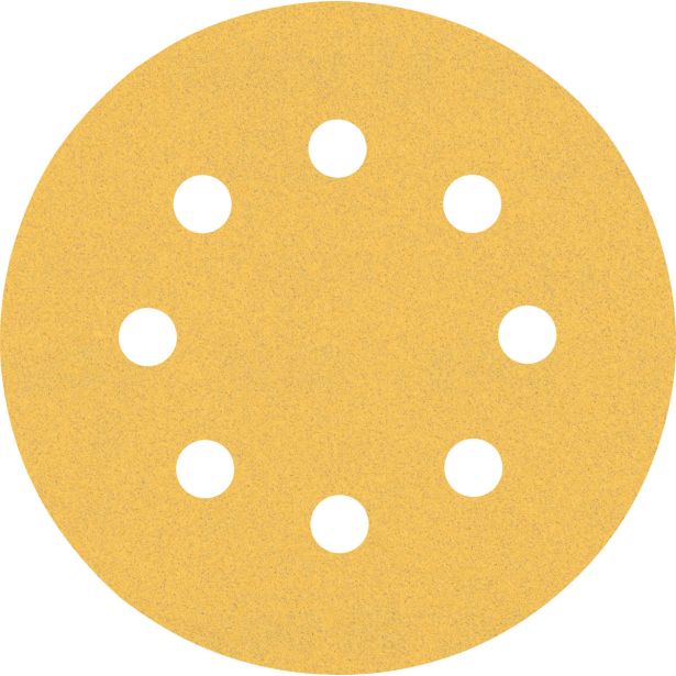 EXPERT C470 KOMPLET BRUSNIH PAPIRJEV ZA EKSCENTRIČNE BRUSILNIKE, 115 MM, 8 LUKENJ, G 60/120/240, 6 KOSOV