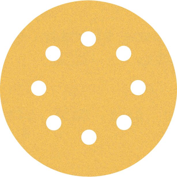 EXPERT C470 KOMPLET BRUSNIH PAPIRJEV ZA EKSCENTRIČNE BRUSILNIKE, 125 MM, 8 LUKENJ, G 60/120/240, 6 KOSOV