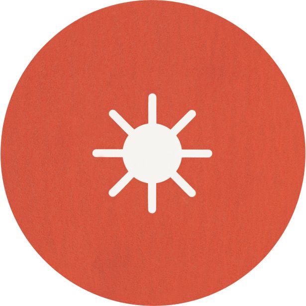 EXPERT R782 PRISMA CERAMIC VLAKNENA KERAMIČNA PLOŠČA, 180 MM, 22,23 MM, G 120