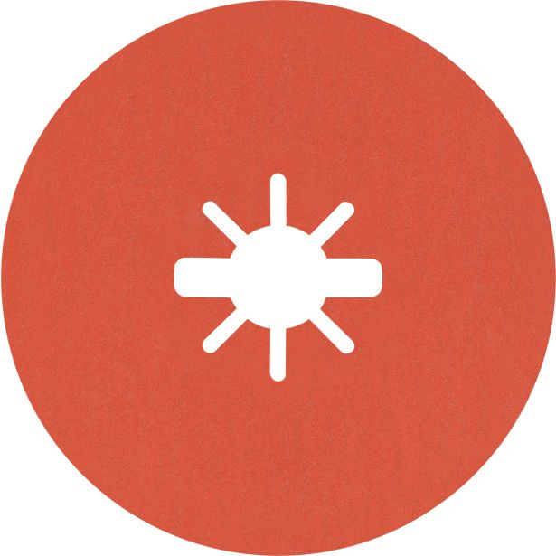 EXPERT R782 PRISMA CERAMIC X-LOCK VLAKNENA KERAMIČNA PLOŠČA, 125 MM, 22,23 MM, G 120, 5 KOSOV