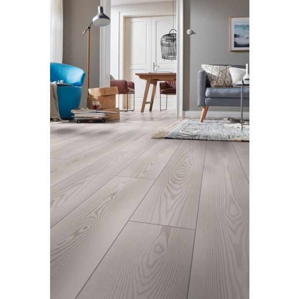 LAMINAT, 8MM, 32. RAZRED KRONOTEX EXQUISIT MILKY BOR SIVI D 4707