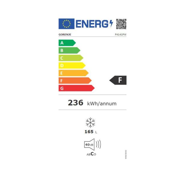 ZAMRZOVALNA OMARA GORENJE F4141PW