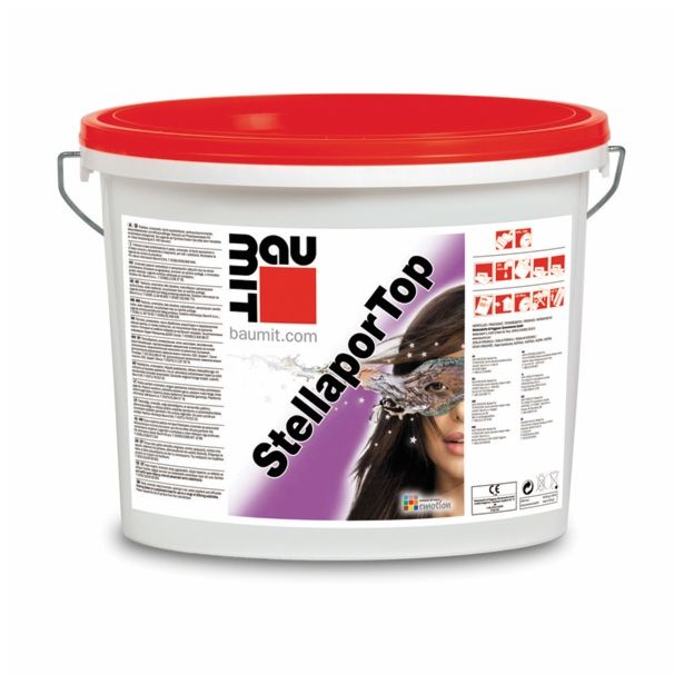 FASADNI OMET BAUMIT STELLAPOR TOP 1.5 MM BEL 25 KG