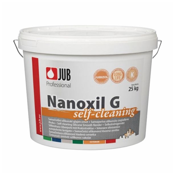 FASADNI OMET JUB JUBIZOL NANO FINISH S PASTEL 1.5 MM KOS=25KG