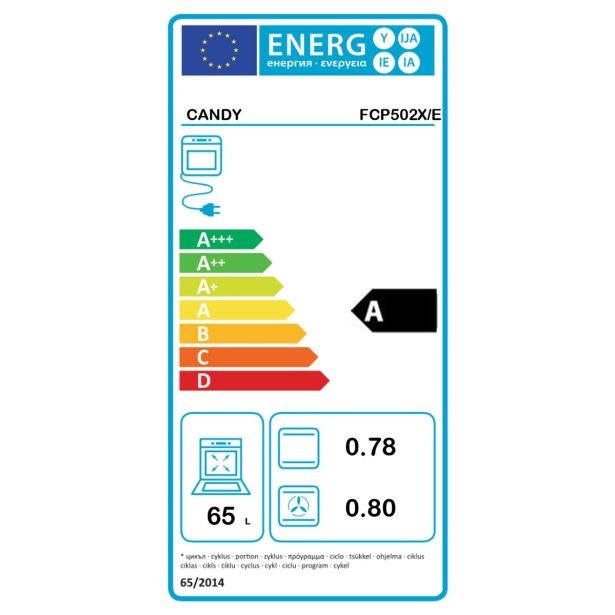 VGRADNA PEČICA CANDY FCP502X/E